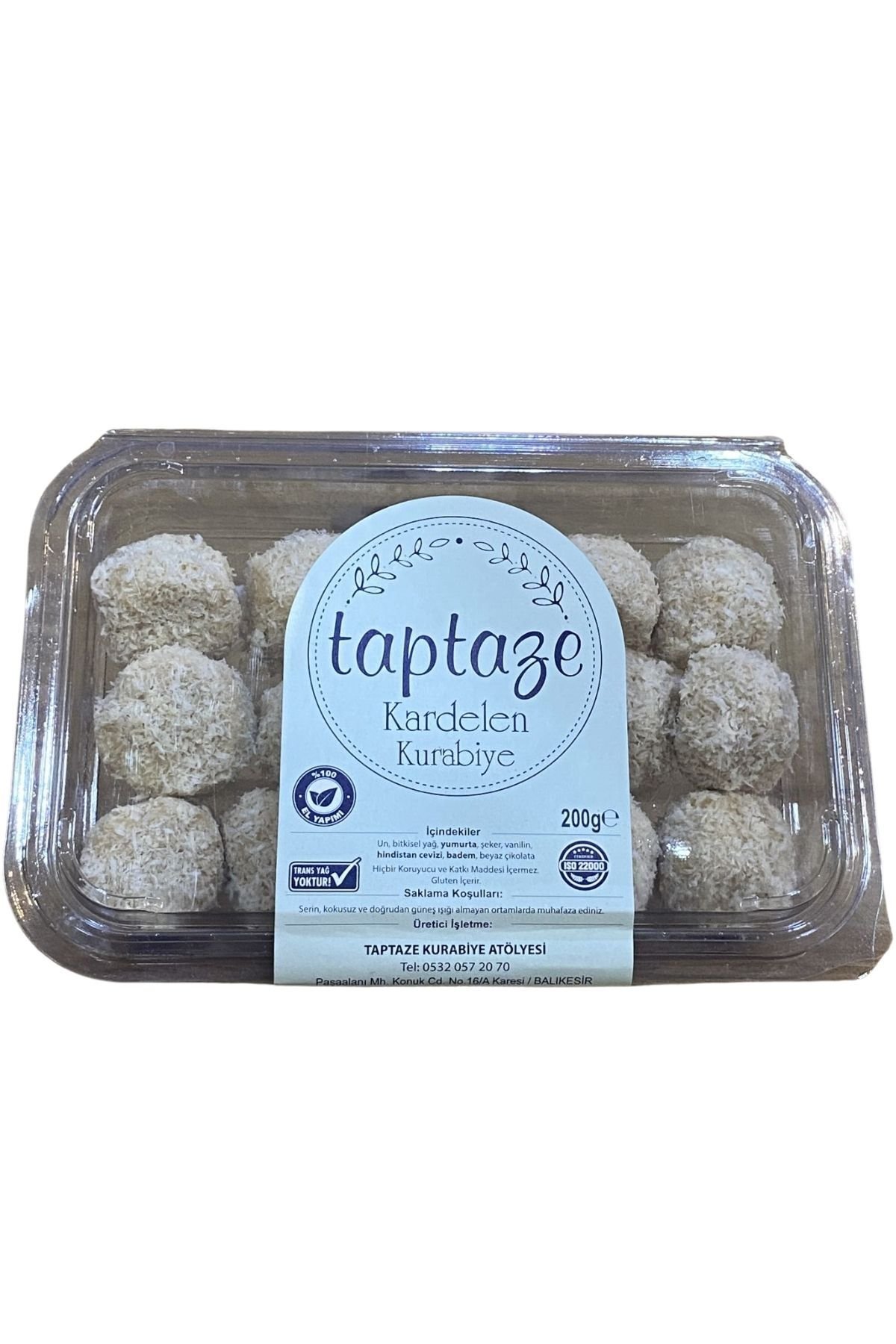 Kardelen Kurabiye 200 Gr