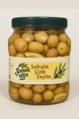Edremit Yeşil Çizik Zeytin 1 Kg